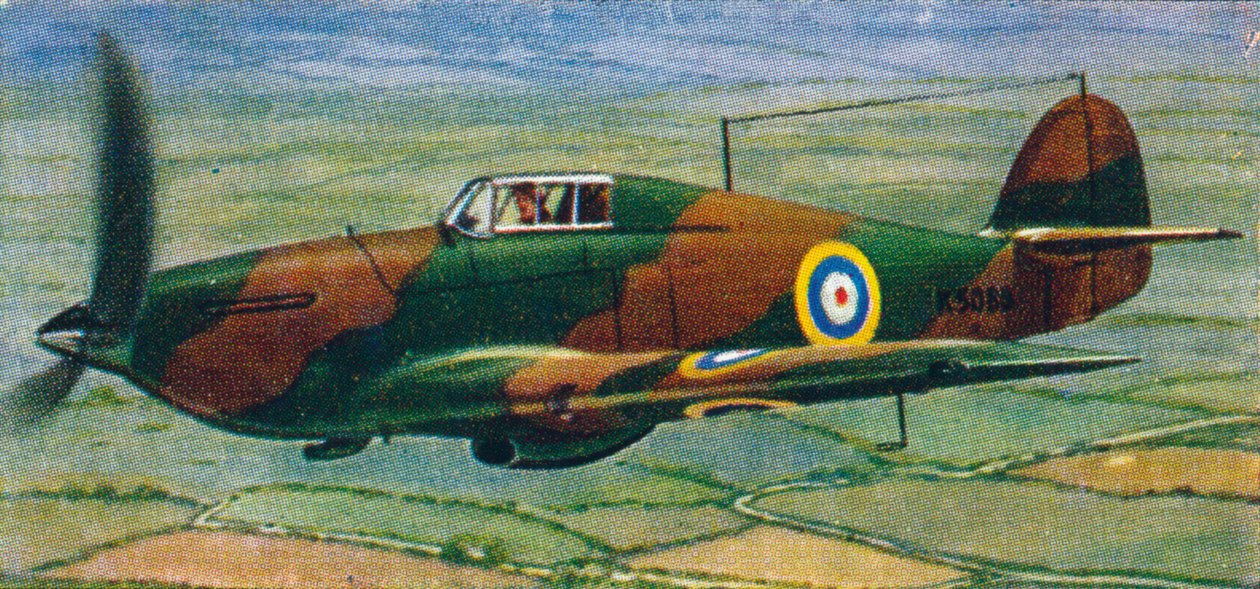 Hawker Hurricane Fighter, 1938 af Unbekannt