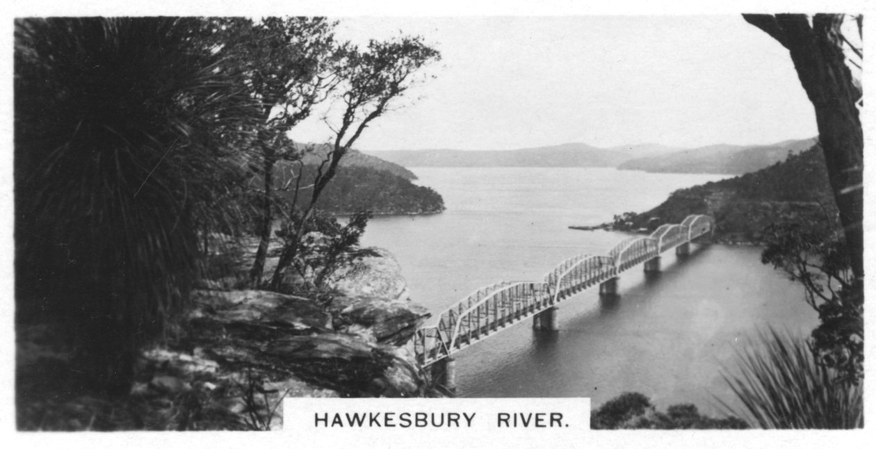 Hawkesbury River, Australien, 1928 af Unbekannt