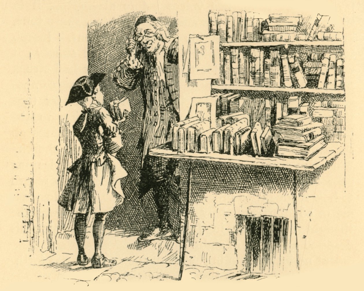 Han formåede at spare tilstrækkeligt til at købe to bind, 1907. af Unbekannt
