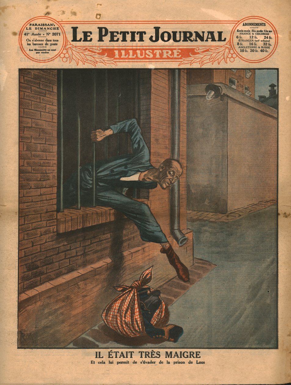 Han var meget tynd, 1930. af Unbekannt