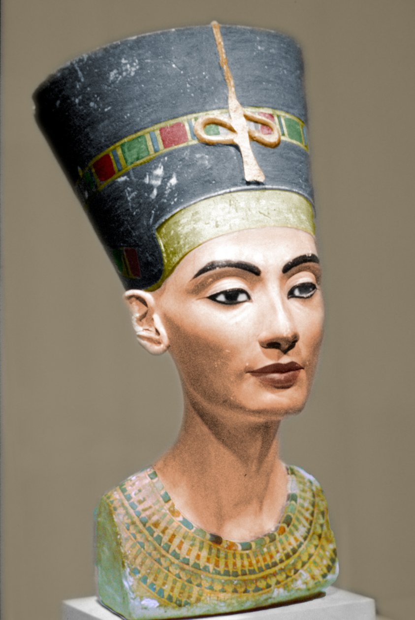 Leder af dronning Nefertiti af Egypten af Unbekannt