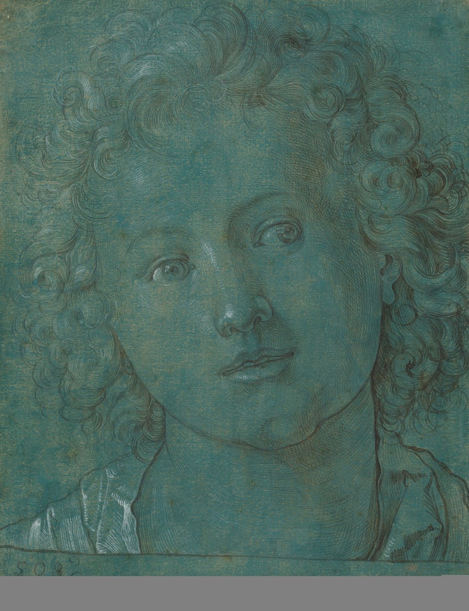 Head of a Boy, anden halvdel af det 16. århundrede. af Unbekannt