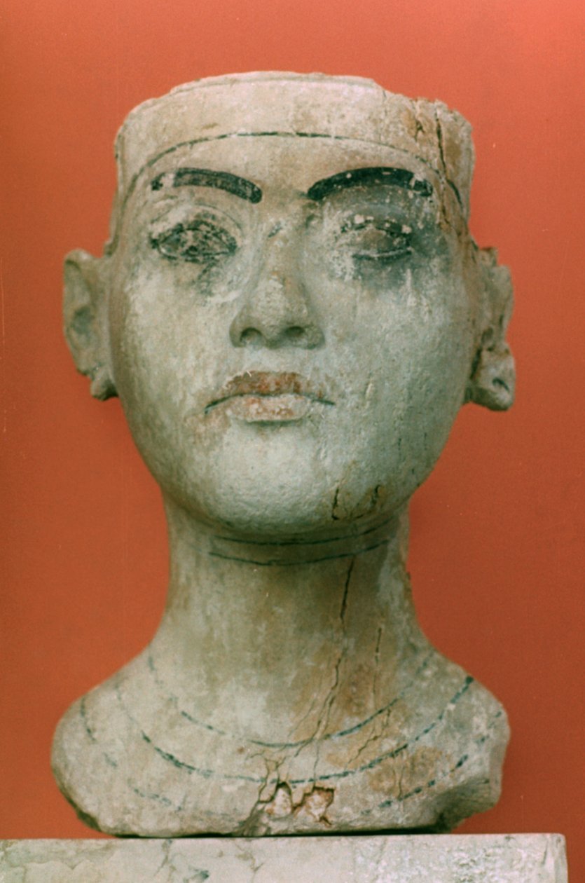 Leder af en konge, Tutankhamen, egypter af Unbekannt