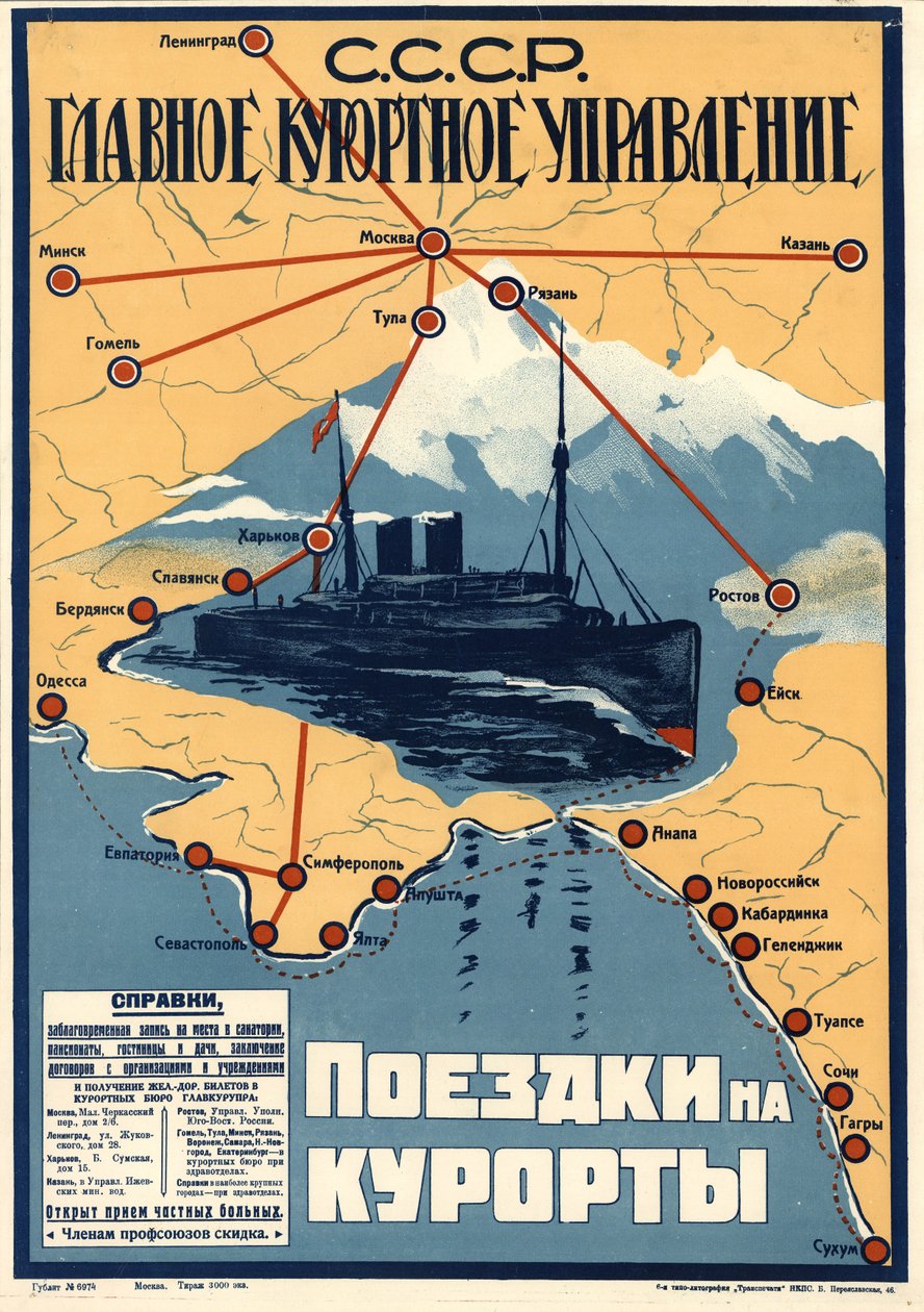 Kursteder ved Sortehavet, 1930. af Unbekannt
