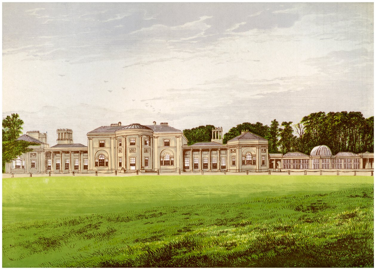 Heaton Park, Lancashire, hjemsted for jarlen af Wilton, c1880 af Unbekannt