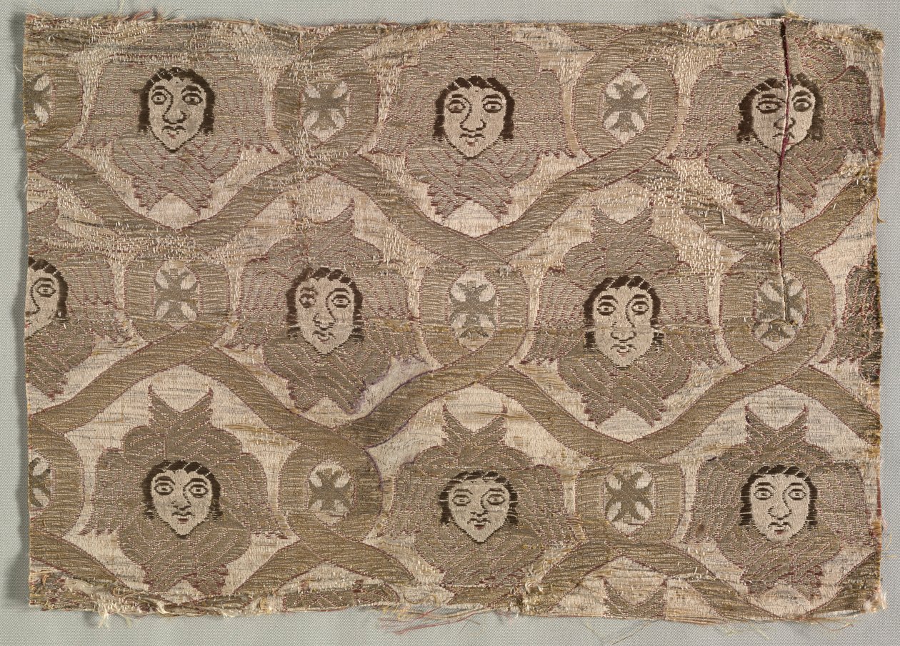 Tung guldbrokade, 1600-1700-tallet. af Unbekannt