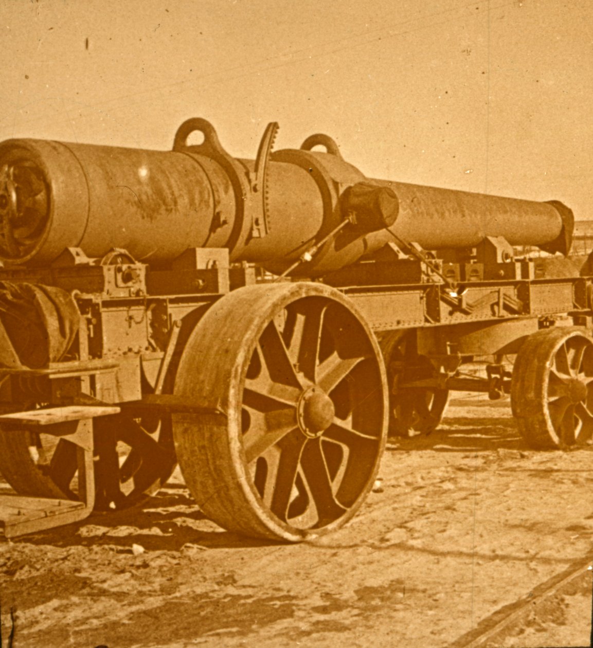 Tungt artilleri, 1917 offensiv af Unbekannt