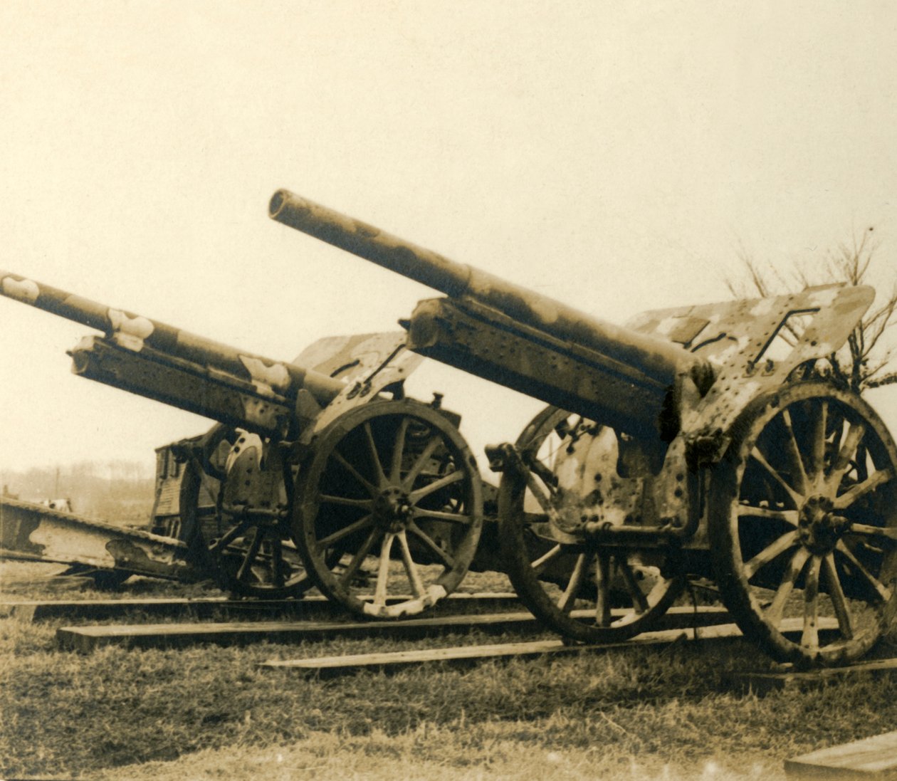 Tungt artilleri, c1914-c1918 af Unbekannt