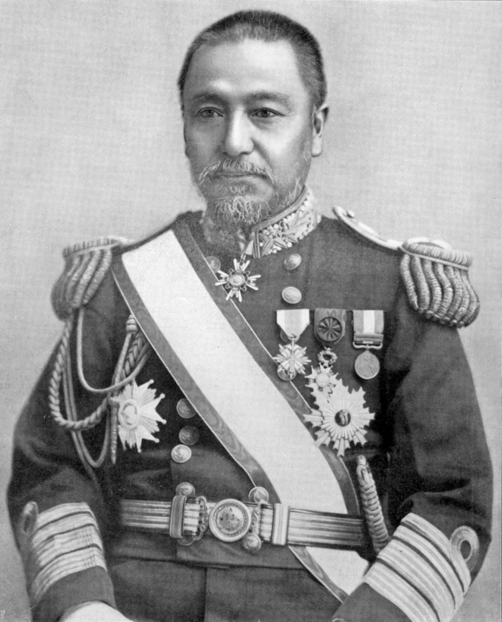 Heihachiro Togo, Japanese naval commander, Russo-Japanese War, 1904-5 af Unbekannt