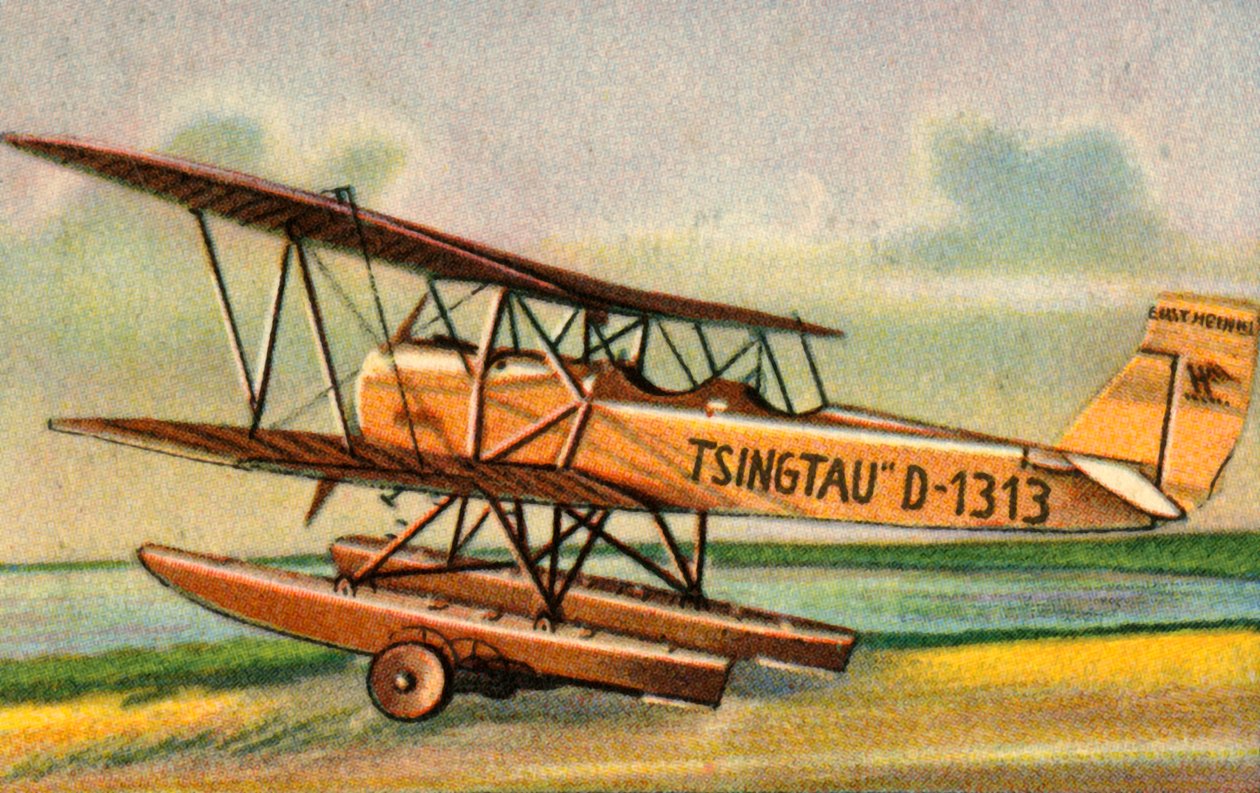 Heinkel HD 24 W Tsingtau vandflyver, 1920