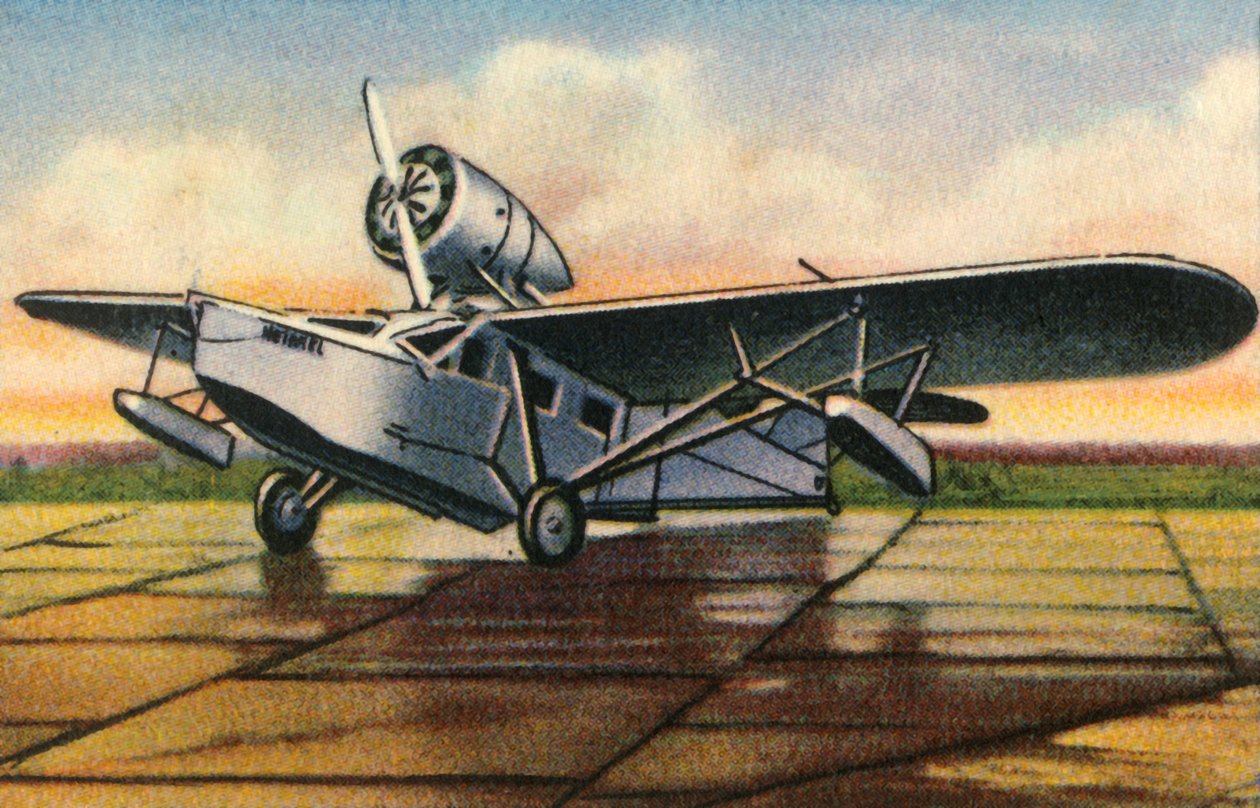 Heinkel He 57 Heron fly, 1932. af Unbekannt