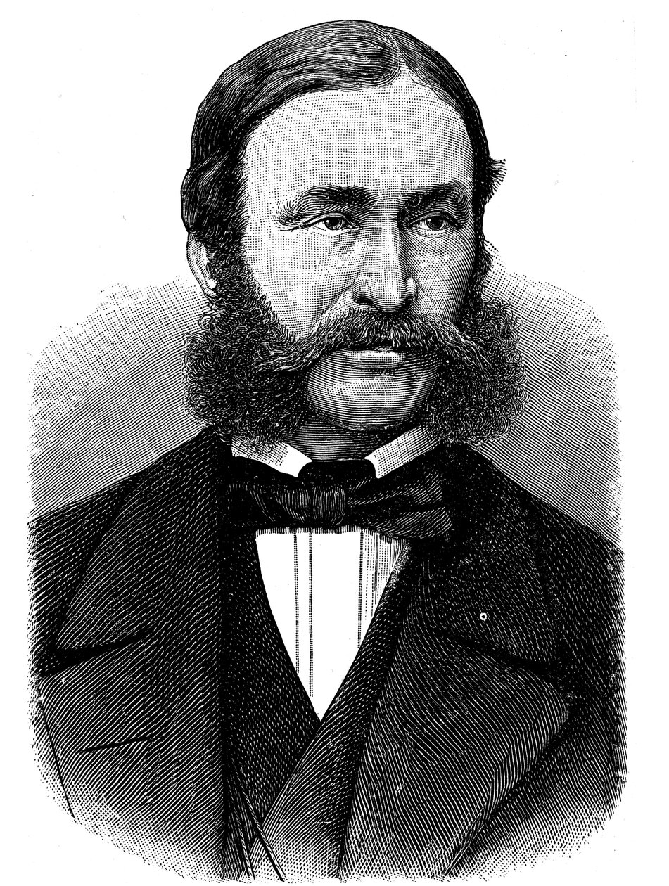 Heinrich Barth 1821-1865, tysk geograf og opdagelsesrejsende i Nord- og Centralafrika af Unbekannt