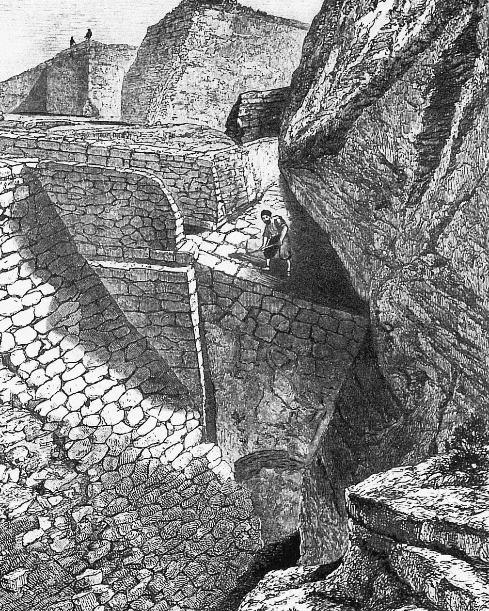 Heinrich Schliemanns udgravning i Troja. Fra: Gods, Graves, and Scholars af C. W. Ceram af Unbekannt