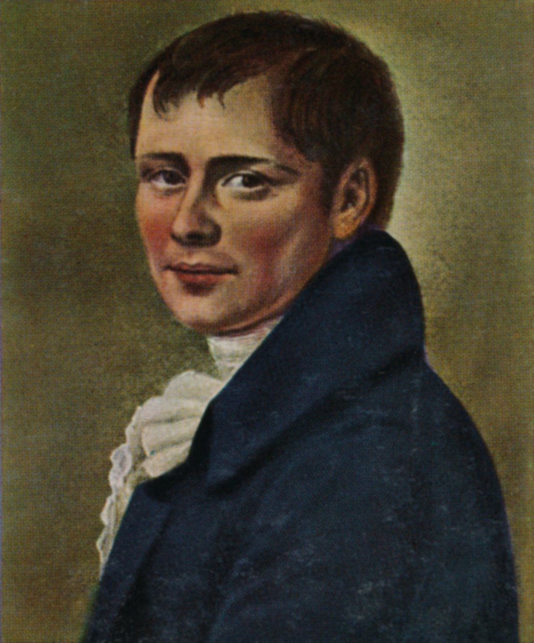 Heinrich von Kleist 1777-1811. - Maleri af Graff, 1934. af Unbekannt