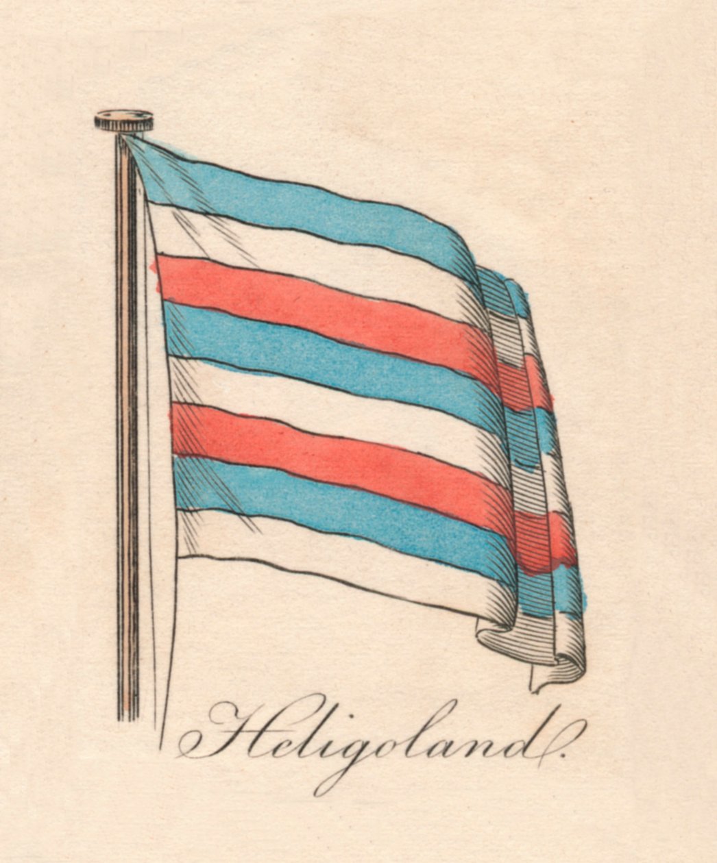 Helgoland, 1838 af Unbekannt