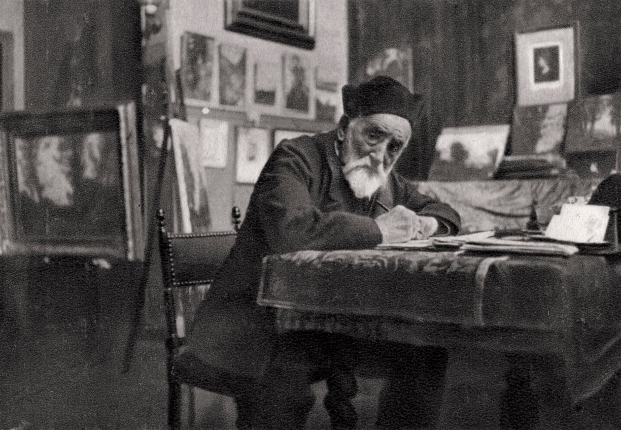 Henri-Joseph Harpignies, fransk kunstner, 1905 af Unbekannt