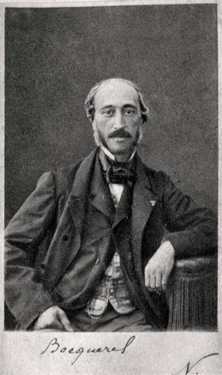 Henri Becquerel, fransk fysiker, slutningen af det 19. eller begyndelsen af det 20. århundrede af Unbekannt