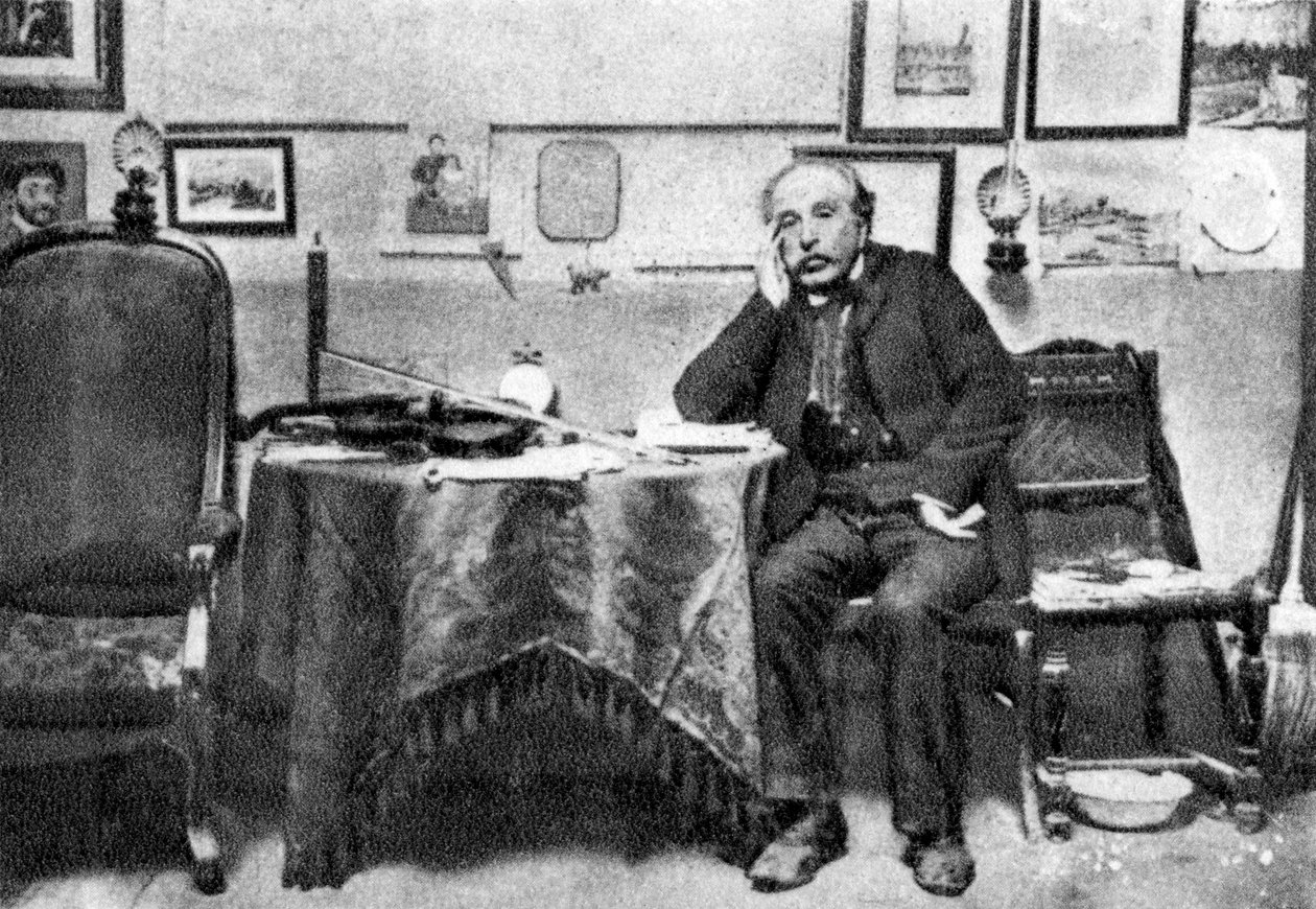 Henri Rousseau, fransk post-impressionistisk maler, 1902 af Unbekannt