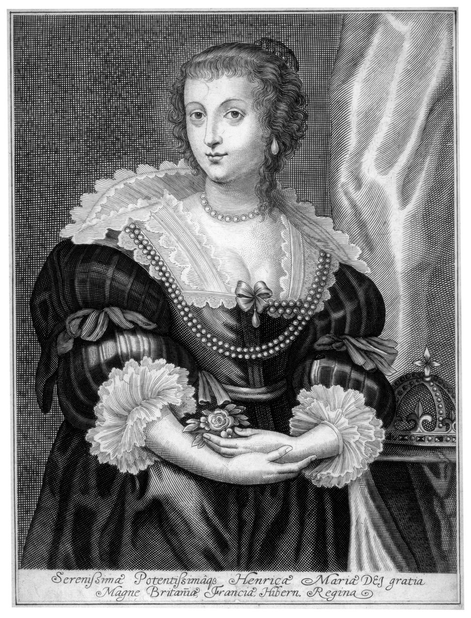 Henrietta Maria af Frankrig, Dronningkonsort af kong Charles I af England af Unbekannt