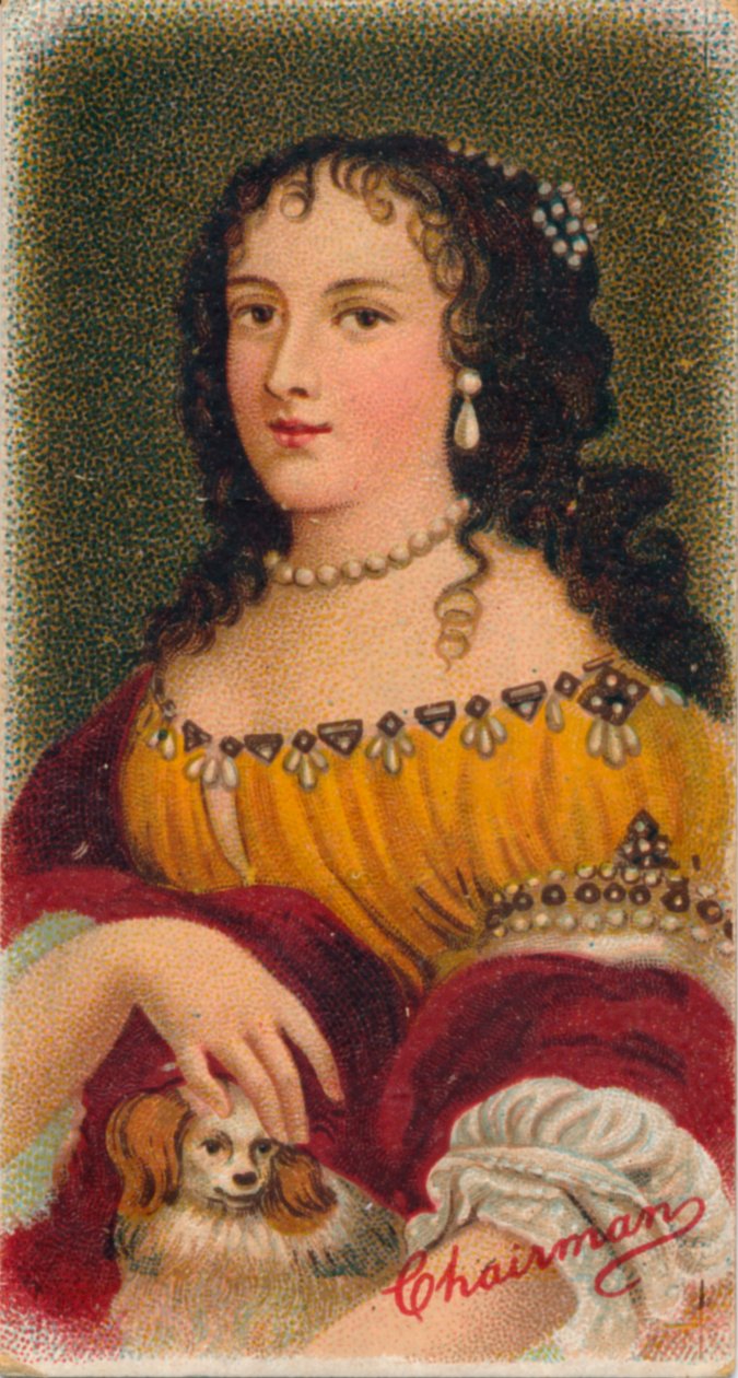 Henrietta af England 1644-1670 yngste datter af kong Charles I, 1912 af Unbekannt