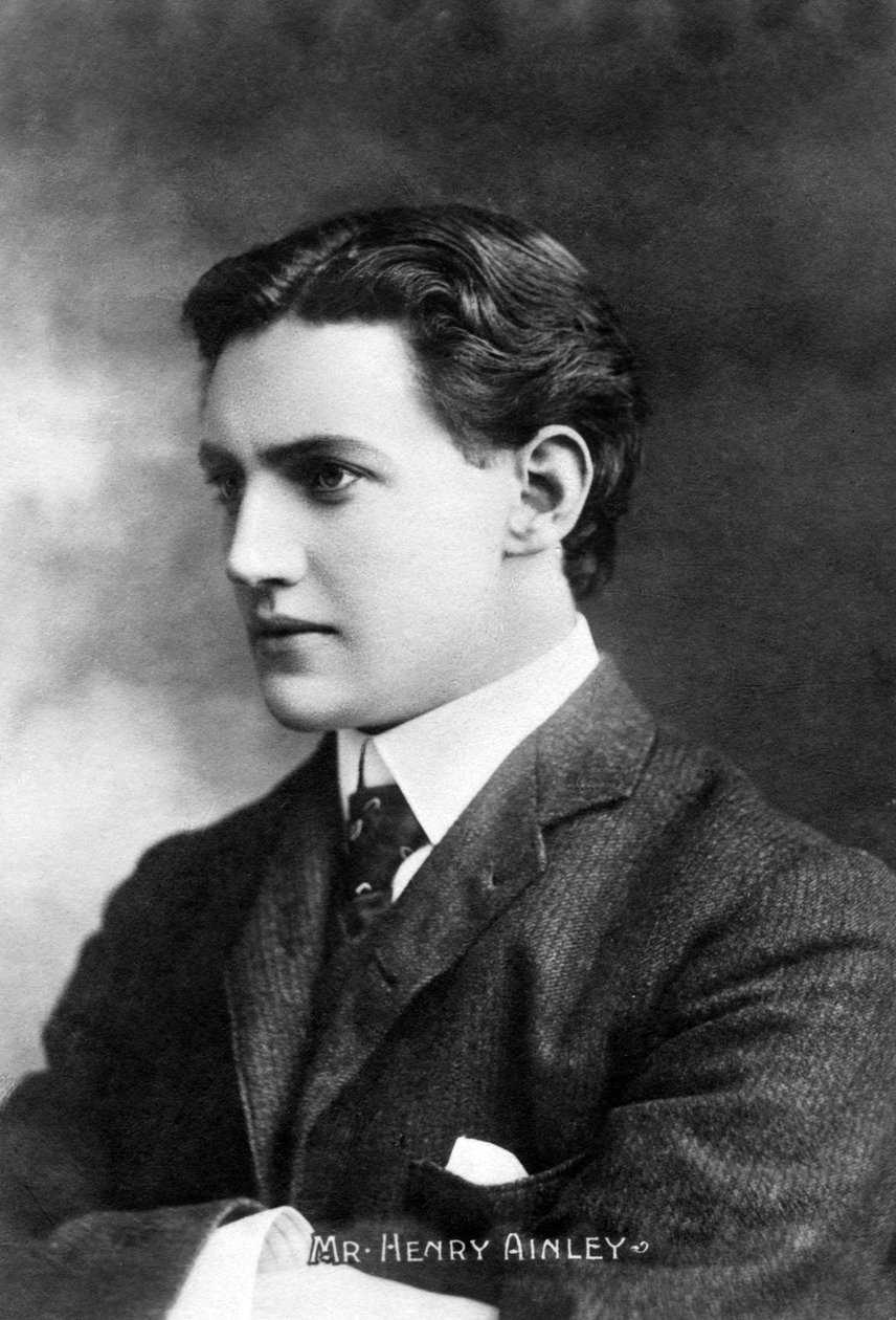 Henry Ainley 1879-1945, engelsk skuespiller, begyndelsen af det 20. århundrede af Unbekannt