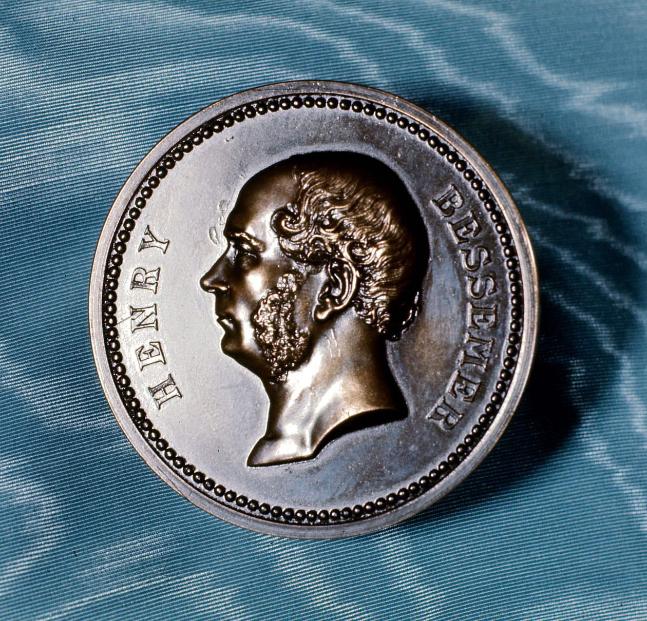 Henry Bessemer, britisk ingeniør og opfinder, 1800-tallet af Unbekannt