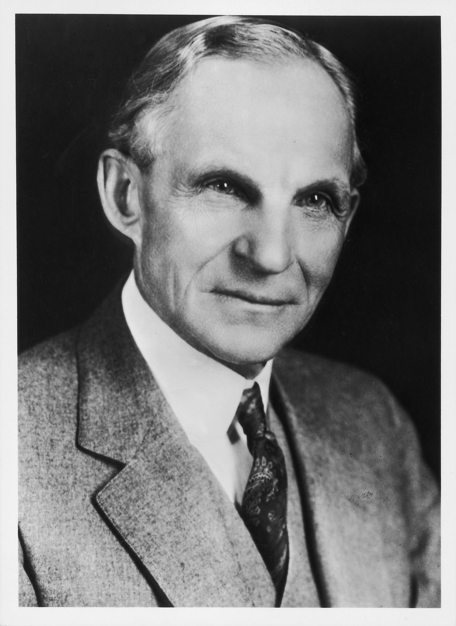 Henry Ford, amerikansk bilingeniør og producent, 1908 af Unbekannt