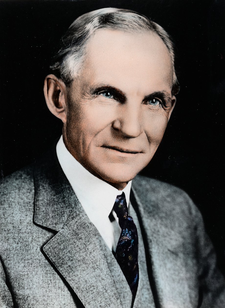 Henry Ford, amerikansk ingeniør og bilfabrikant, c1910-c1930 af Unbekannt