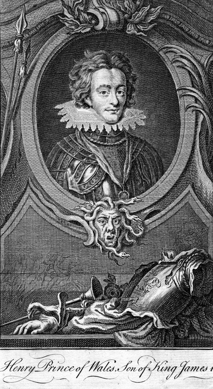Henry Frederick Stuart, Prins af Wales, 1594-1612 af Unbekannt