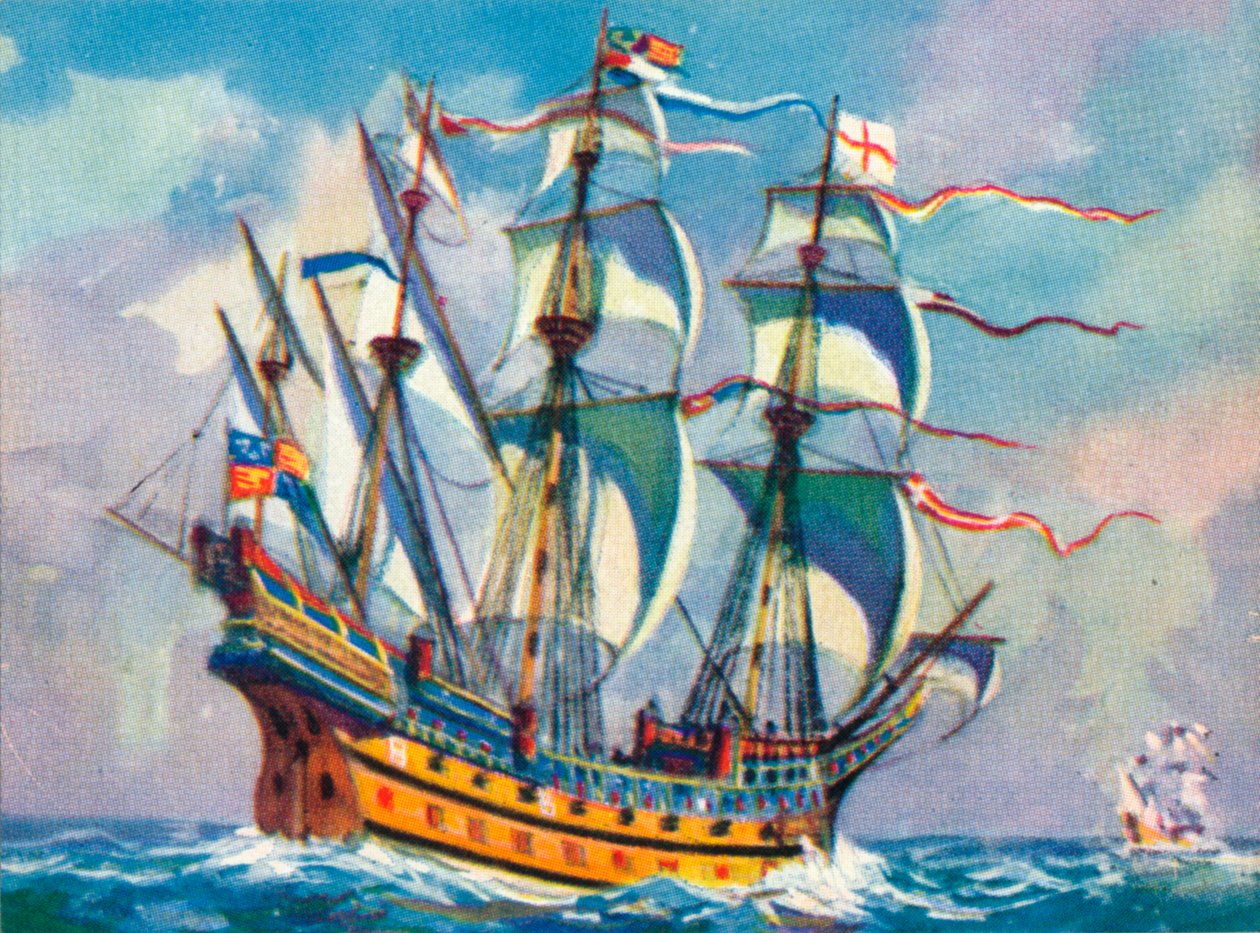 Henry Grace a Dieu Henry Grace of God, også kendt som Great Harry, engelsk carrack eller stort skib af Unbekannt