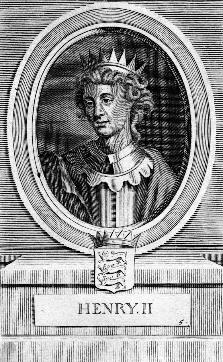 Henrik II, konge af England af Unbekannt