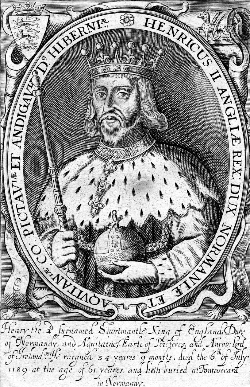 Henrik II, konge af England af Unbekannt