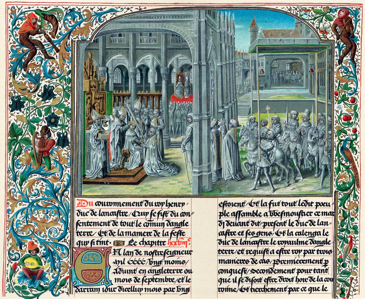 Henry IV 1367-1413, første Lancastrian konge af England, 1399 af Unbekannt