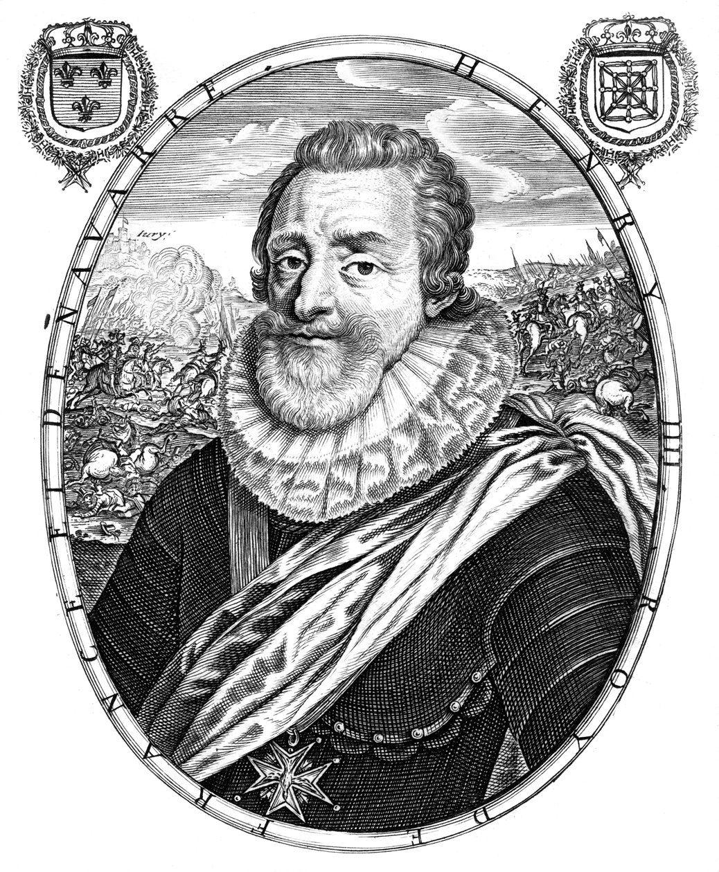 Henrik IV, konge af Frankrig af Unbekannt