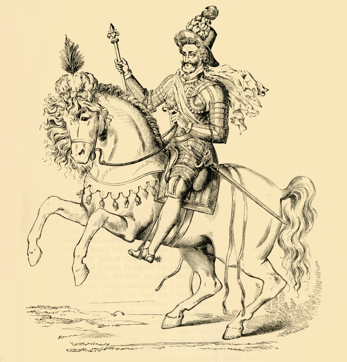 Henrik IV af Frankrig, c1590-1600, 1890. af Unbekannt