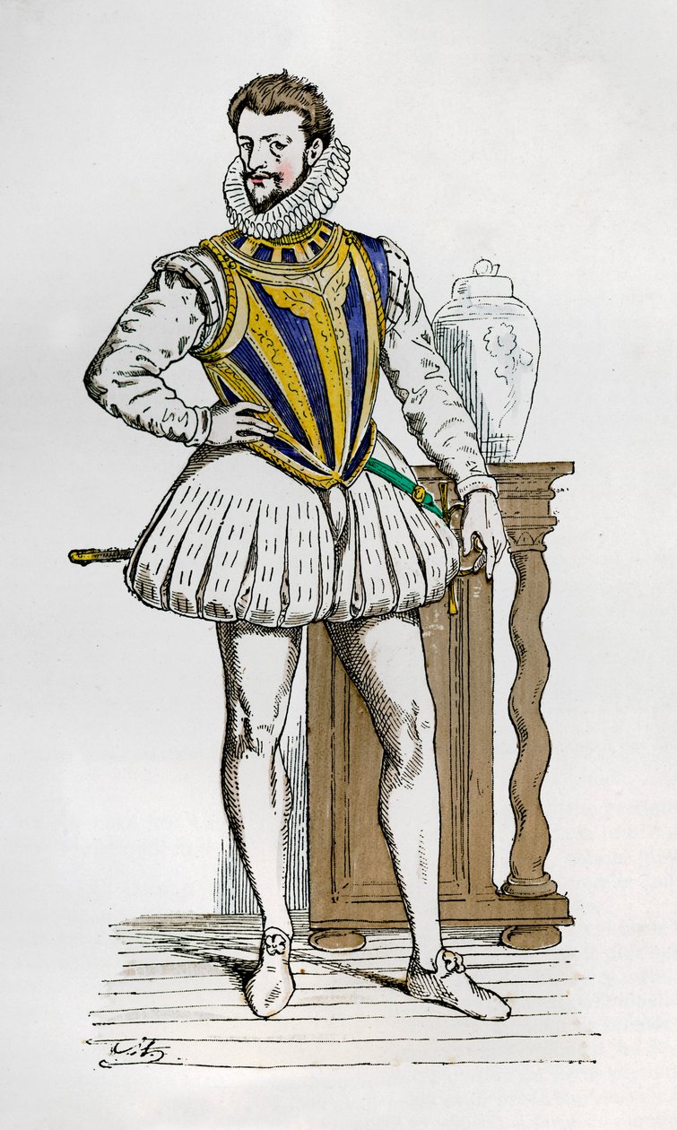 Henry I, hertug af Guise, fransk soldat og politiker, 1500-tallet 1882-1884 af Unbekannt