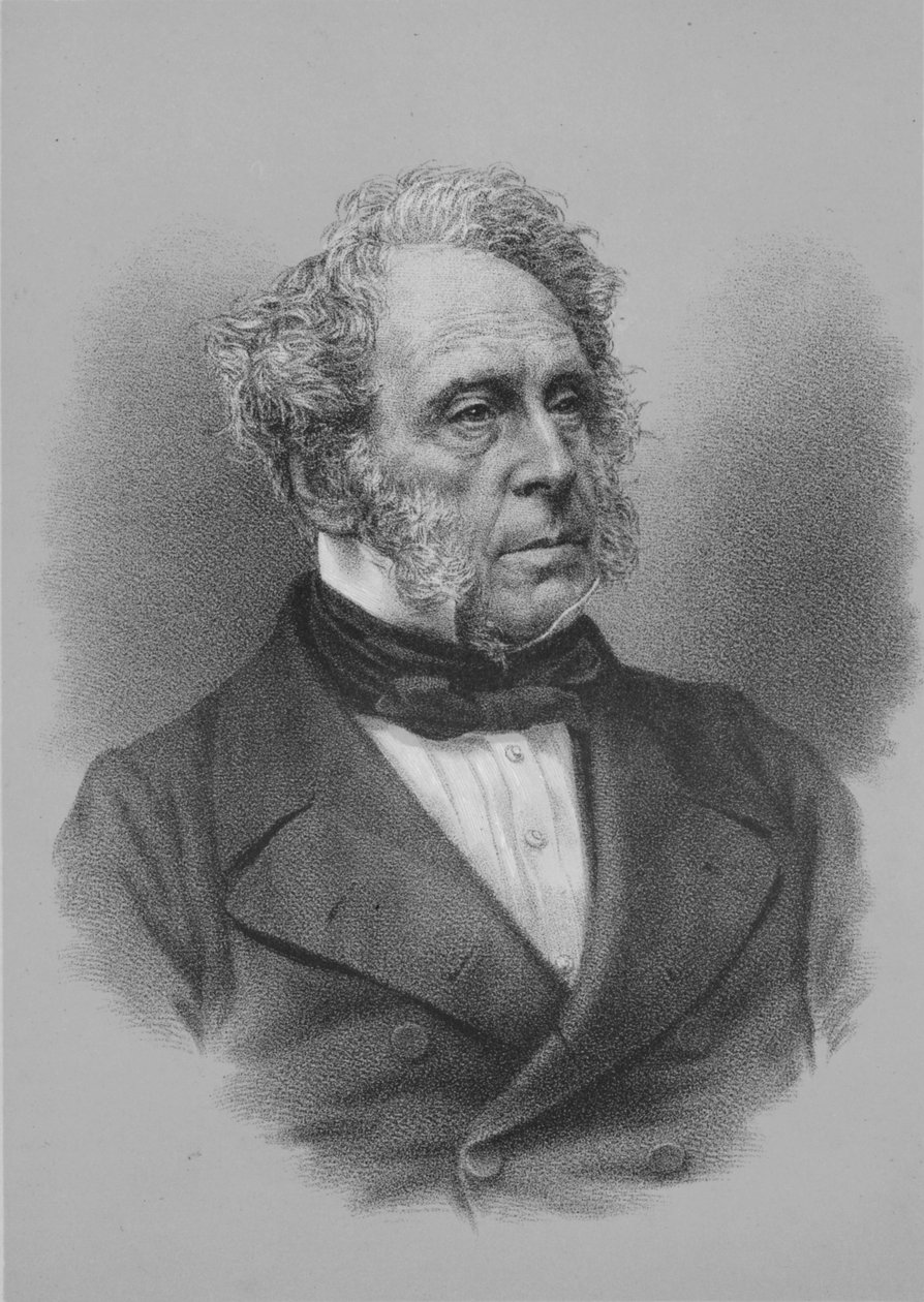 Henry John Temple, 3. Viscount Palmerston, britisk statsmand, c1857 1936 af Unbekannt
