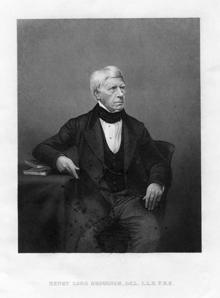 Henry Peter Brougham, Baron Brougham og Vaux, skotskfødt britisk jurist og politiker af Unbekannt