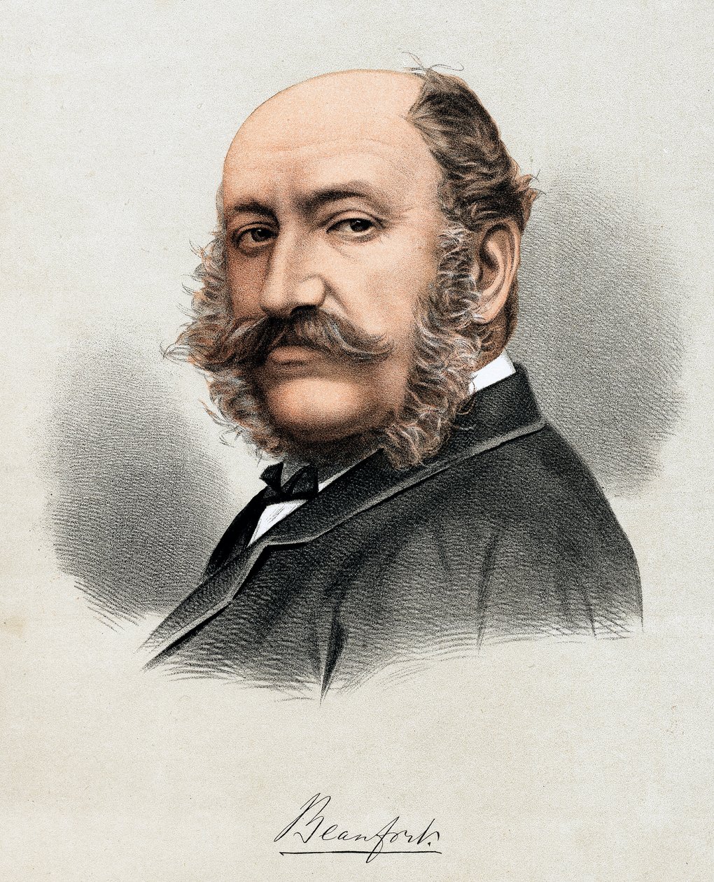Henry Somerset, 8. hertug af Beaufort 1824-1899, c1880 af Unbekannt