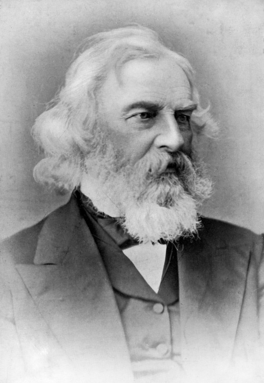 Henry Wadsworth Longfellow, amerikansk digter og lærer, slutningen af det 19. århundrede af Unbekannt