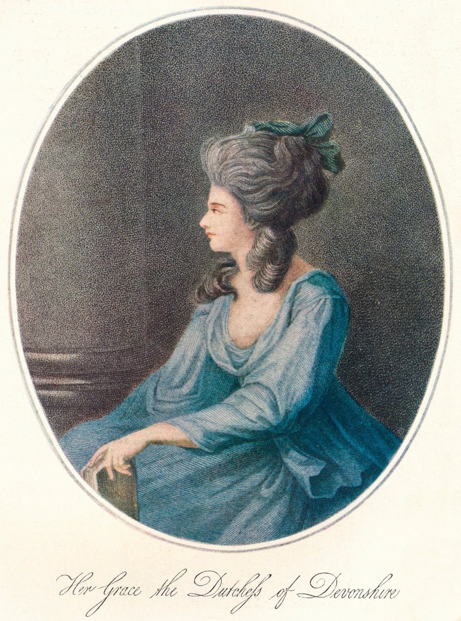 Her Grace the Duchess of Devonshire, 1700-tallet, 1904 af Unbekannt