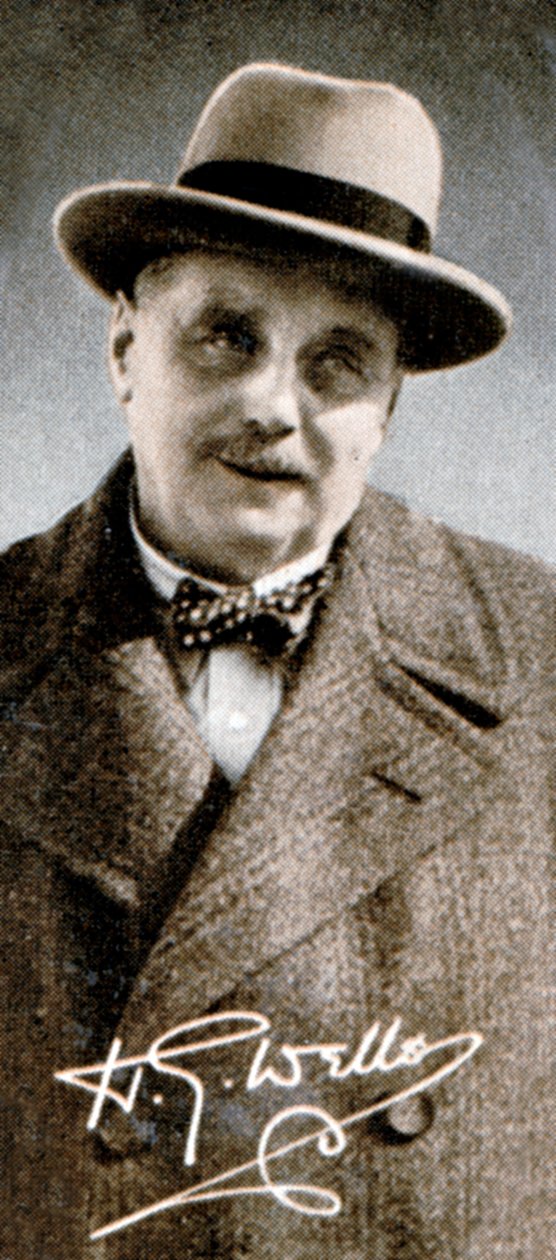 Herbert George HG Wells 1866-1946, engelsk forfatter, 1935 af Unbekannt