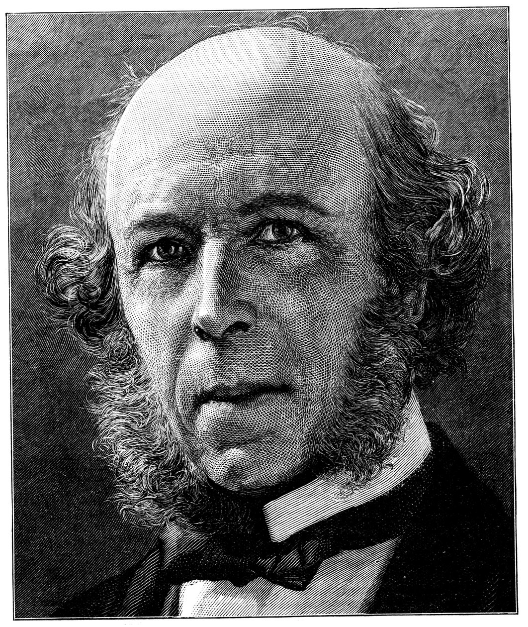 Herbert Spencer, engelsk filosof og sociolog, 1897 af Unbekannt