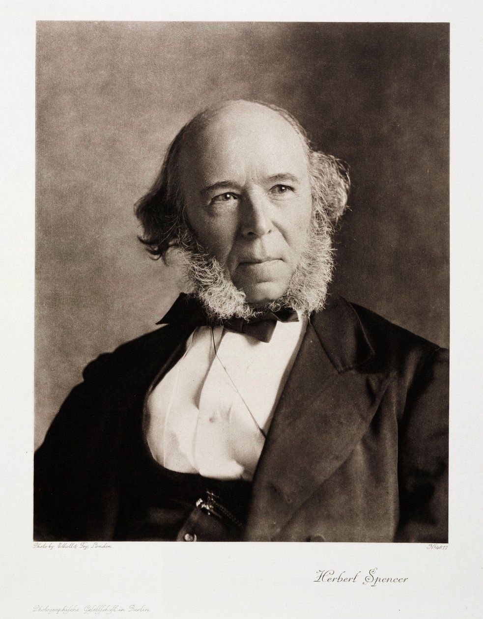 Herbert Spencer, engelsk socialfilosof af Unbekannt