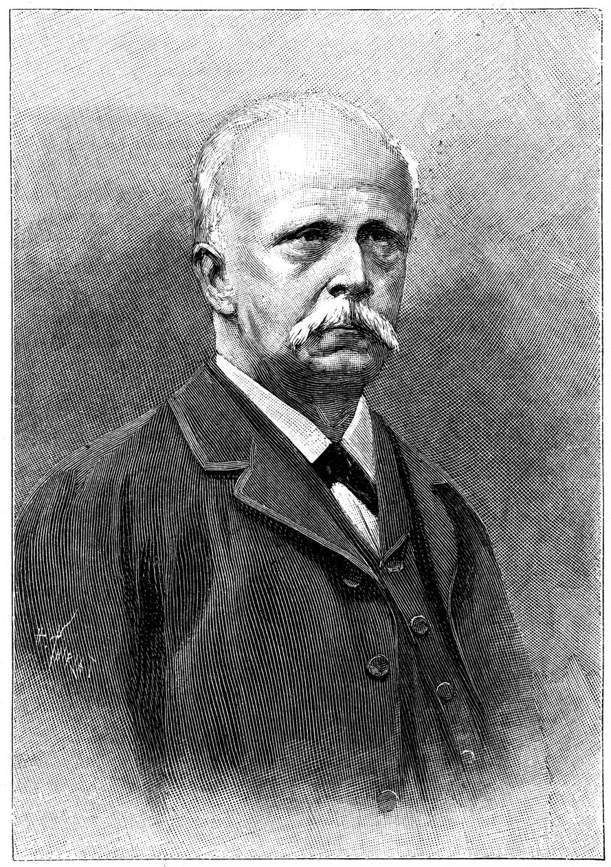 Hermann Ludwig Ferdinand von Helmholtz, tysk fysiker og fysiolog, 1894 af Unbekannt