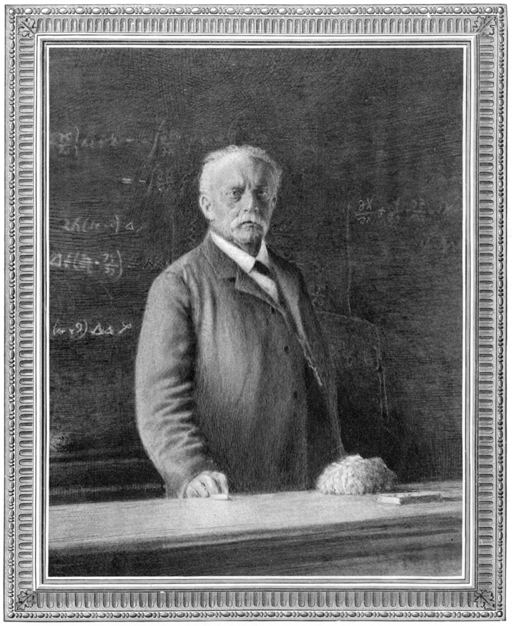 Hermann von Helmholtz 1821-1894, tysk fysiker og fysiolog, 1894 af Unbekannt
