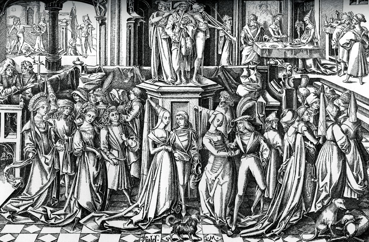 Herodias, c1500-tallet, 1870 af Unbekannt