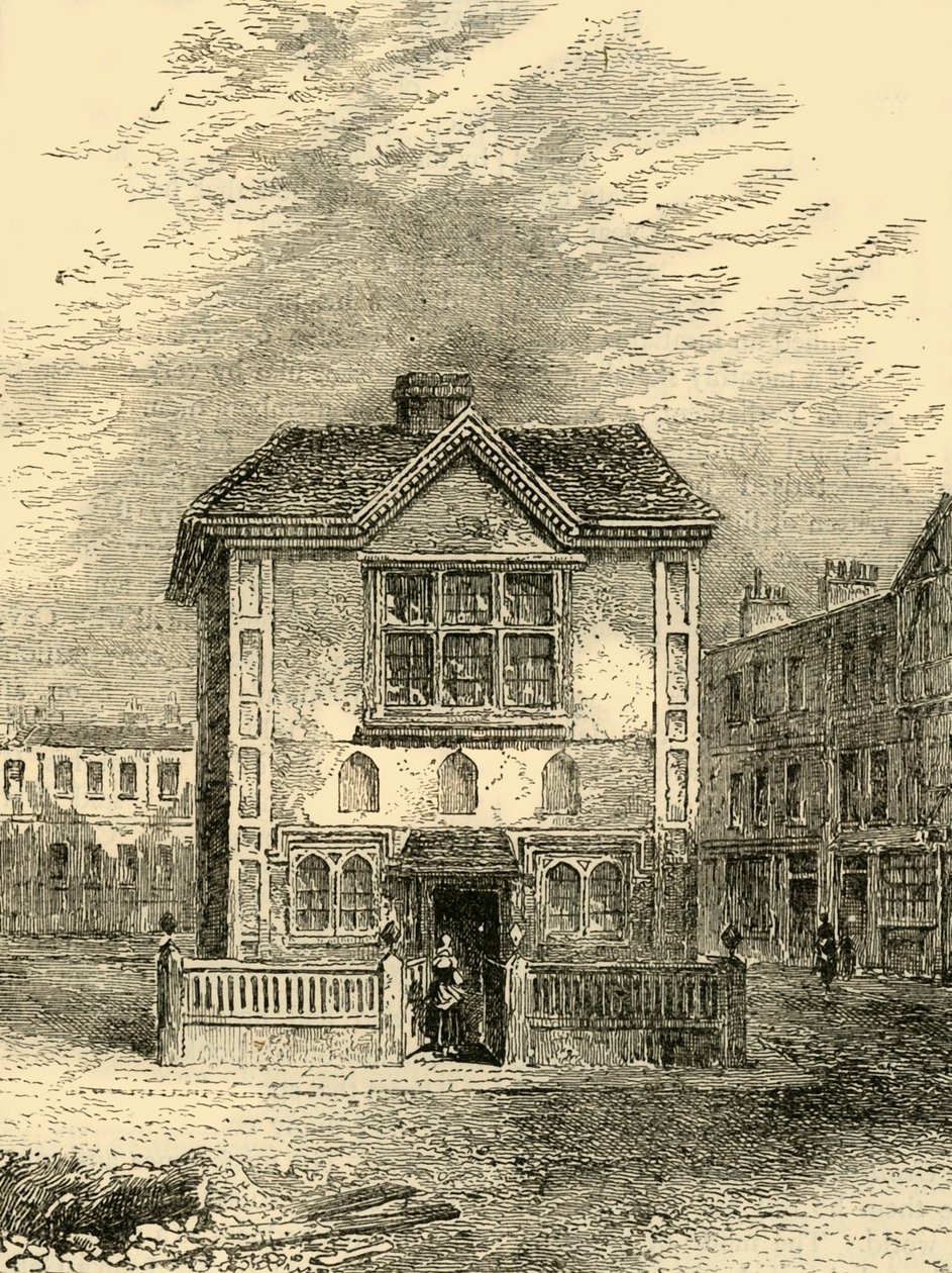 Hicks Hall omkring 1750, c1872. af Unbekannt