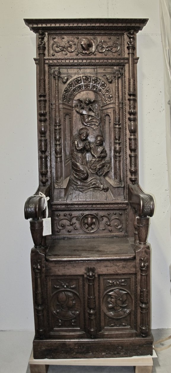 Stall med høj ryg, 1534. af Unbekannt
