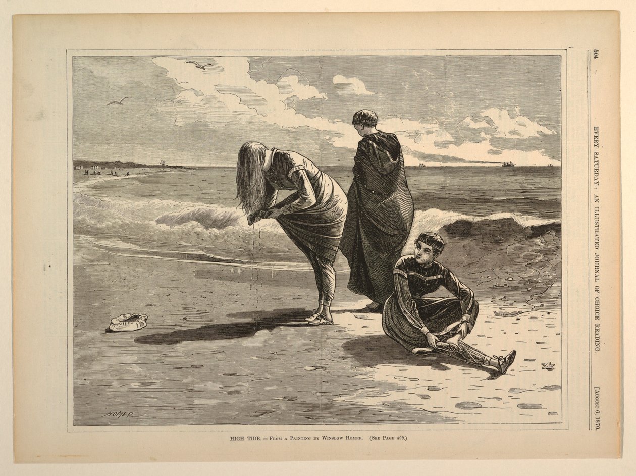 High Tide, hver lørdag den 6. august 1870 af Unbekannt